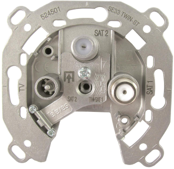 Televes Antennendose Stich   SE33TWIN-ST 