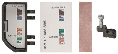 GIRA 223500 ET-Set POE (Kl./Schraube/KD) 