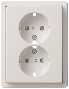 GIRA 0930112 Abdeckung SCHUKO-Steckdose 