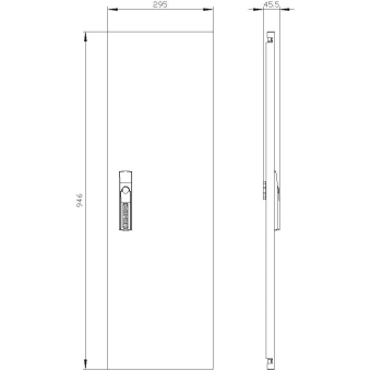 Siemens ALPHA400DIN,       8GK9511-6KK10 