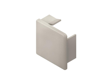 Kleinhuis Endstück 40X40 braun   E4040.5 