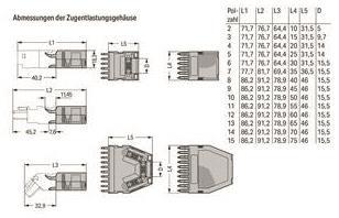 WAGO 769-1607 Zugentlastungsgehäuse,grau 