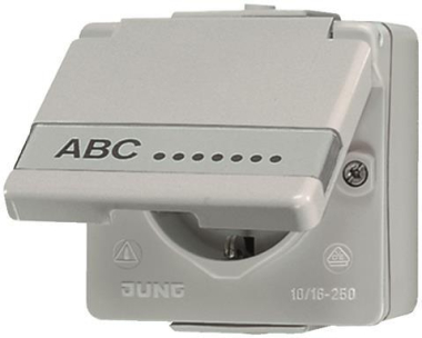 JG WG-AP-Schuko-Steckdose         621NAW 