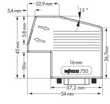WAGO 750-960 PROFIBUS-Feldbusstecker,mit 