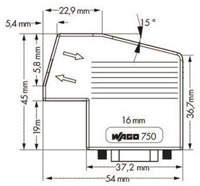 WAGO 750-960 PROFIBUS-Feldbusstecker,mit 