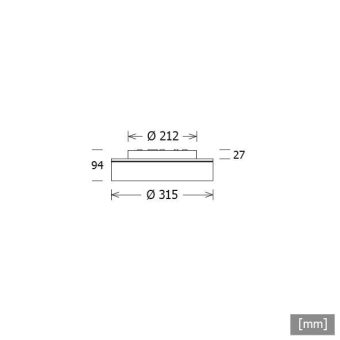 LTS LUNXXS    LUNXXS 401.840.1/DALI weiß 