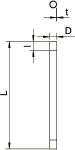 OBO SM40W ALU Aluminiumrohr m.Gewinde 
