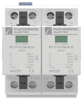 FUCHS Kombiableiter Typ 1+2 