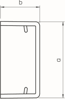 OBO WDK HE10020RW Endstück 10x20mm PVC 