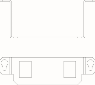 OBO MTGE2 15 2A Montageträger f.GE2 15 m 