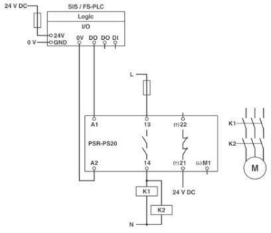 Phoenix 2700356 PSR-PS20-1NO-1NC-24DC-SC 