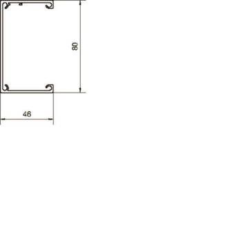 Hager Deckenanschlussbahn  DABA500801ELN 