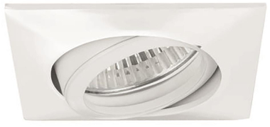 BRUM LED-Einbaustrahler eckig Weiß  BB14 