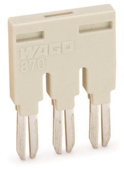 WAGO 870-406 Brücker,6-fach,isoliert, 