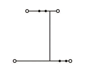 WAGO 870-509 Doppelstockklemme, 