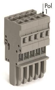 WAGO 769-105 1-Leiter-Federleiste,CAGE 