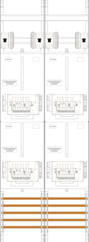 f-tronic Zählerfeld 2-feldrig   Z216-HSP 