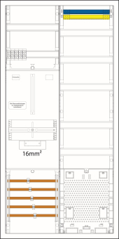 f-tronic 3Punkt Zählerschrank    7190200 