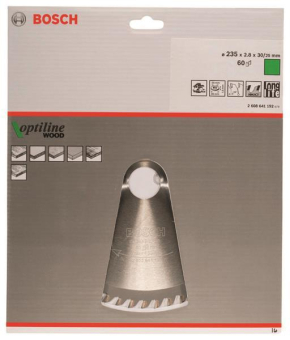Bosch Kreissägeblatt Optiline 2608641192 
