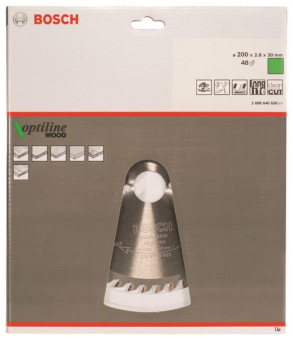 Bosch Kreissägeblatt Optiline 2608640620 