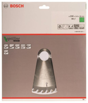 Bosch Kreissägeblatt Optiline 2608640629 