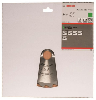 Bosch Kreissägeblatt Optiline 2608640431 