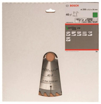 Bosch Kreissägeblatt Optiline 2608640670 
