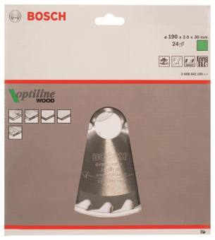 Bosch Kreissägeblatt Optiline 2608641185 