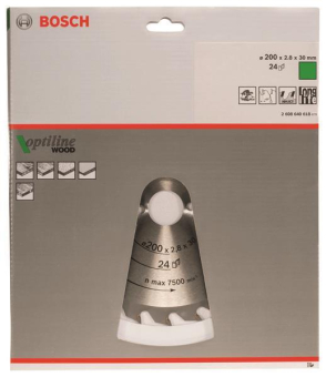 Bosch Kreissägeblatt Optiline 2608640618 