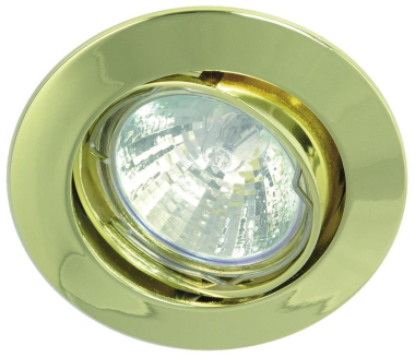 RUTEC Einbaustrahler messing   ALU5535-3 