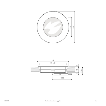 EVN LED Bodeneinbau -rund -    L67101002 