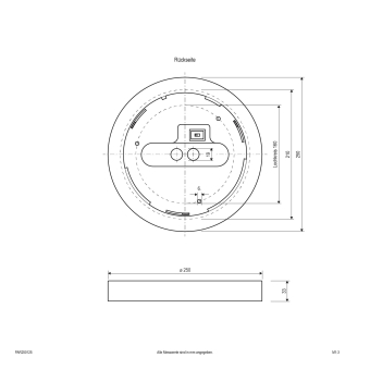 EVN LED Anbaupanel -rund -     PAR250125 