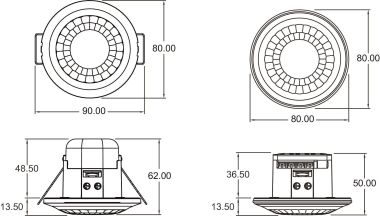 Theben     LUXA 103 S360-101-12 DE-UP WH 