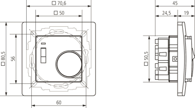 THEB Raumtemperaturregler RAM746 RAM 746 