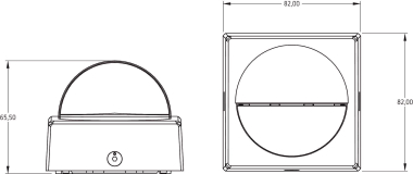 Theben schwarz           theLuxa R180 BK 
