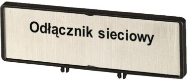 EATON ZFSNT71-P3 Träger m.Schild  186888 