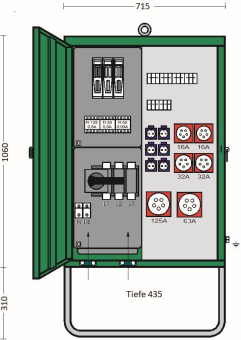 ET Verteilerschrank  V 200N/A/62211-3 V2 