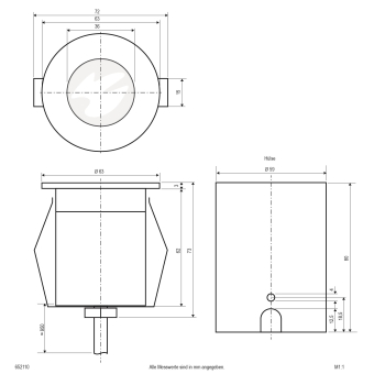EVN Power-LED-Einbauleuchte       652110 