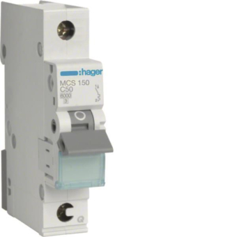 Hager Leitungsschutzschalter      MCS150 