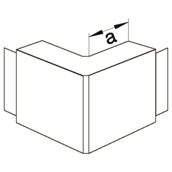 Hager Außeneck halogenfrei  LF4004039016 