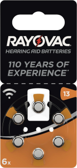 Varta Rayovac Acoustic Hörgeräte-     13 