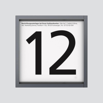 Siedle Informationsfeld      IM 700-0 AG 