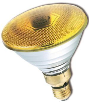 SUH PAR 38 E27 230V 80W gelb flood 41632 