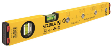 Stabila Eletriker Wasser-Waage 43cm 