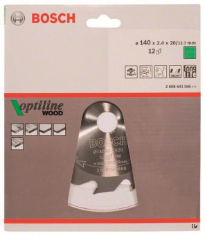 Bosch Kreissägeblatt Optiline 2608641168 