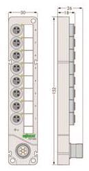 WAGO 757-383 M8-Sensor-/ 