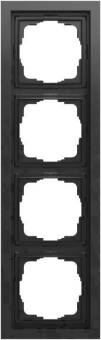 GIRA 021474 Abdeckrahmen 4f Gira F200 