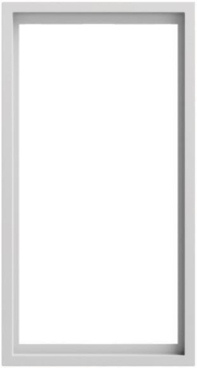 GIRA 100286 Abdeckrahmen 2f o.M.Gira 