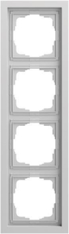 GIRA 021476 Abdeckrahmen 4f Gira F200 