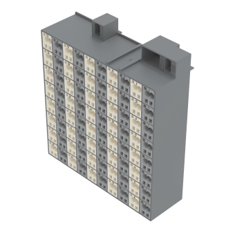 WAGO 726-821 Rangierwabe,80-polig, 